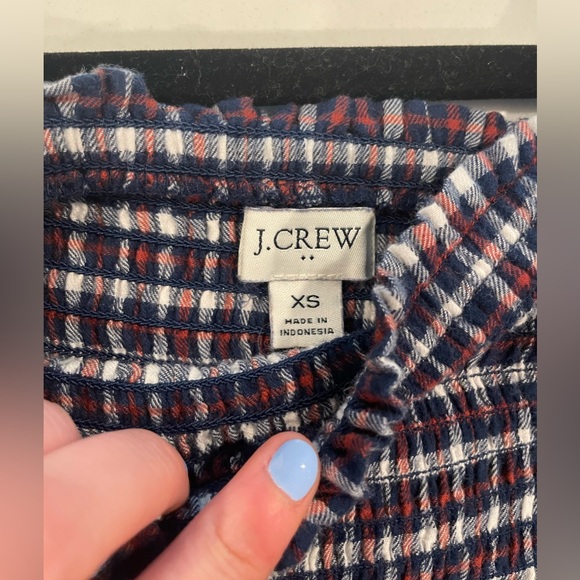 J. Crew - Smocked Dress - Size XS - Picture 5 of 7